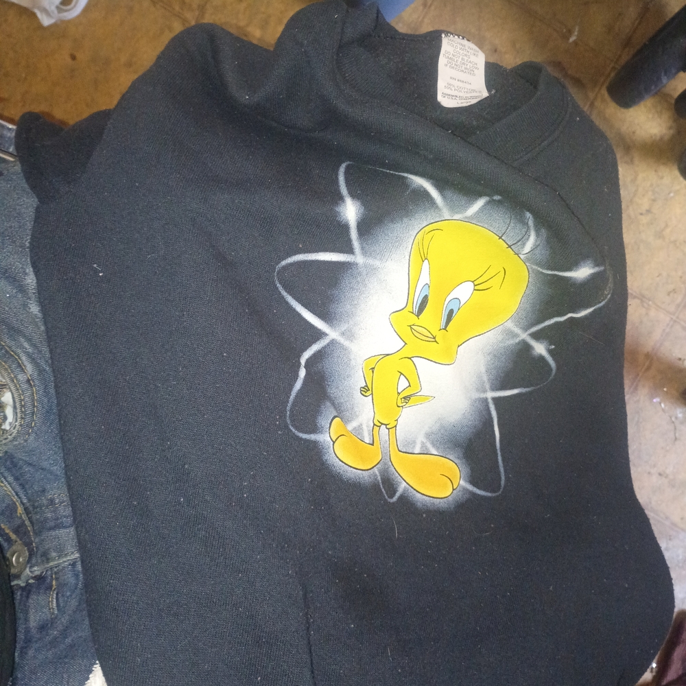 Black Tweety Bird Sweatshirt